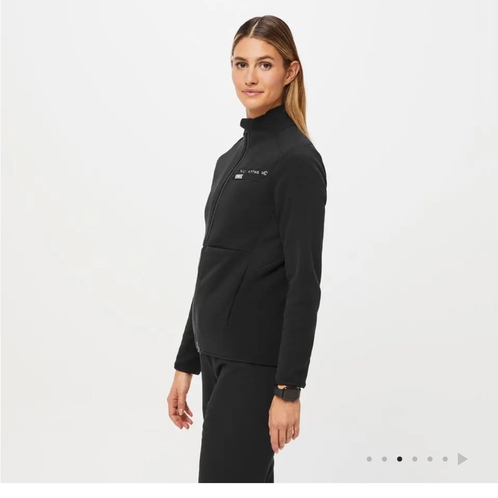 Black Full-Zip Jacket